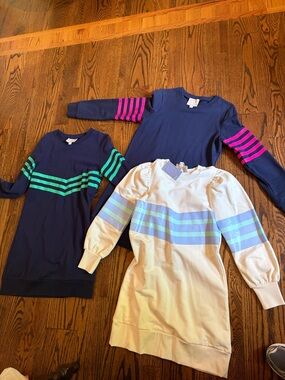 BUNDLE of Sale to Sable long sleeved shirt dresses. ALL XS one is BNWOT